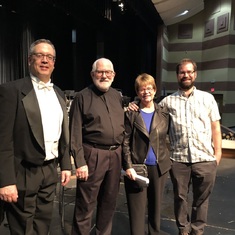 Jeff Behrens, Dr. Thomas Wubbenhorst, Nancy and Mike Kieraldo