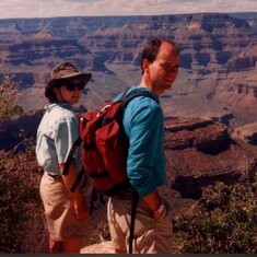 Joe and Karis introduced me to Grand Canyon 1991