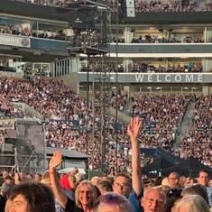 Joel and Frank at Rolling Stones in Seattle 2019 