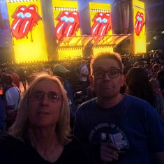 Joel and Frank at Rolling Stones in Seattle 2019