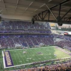 Joel at Washington Huskie stadium, timeline?