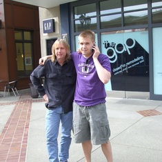 Joel and Frank at UW Campus 2007