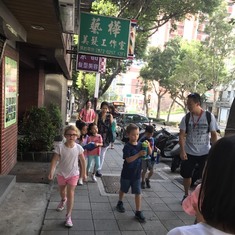 G1 first field trip “neighborhood walk”