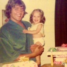 Dad and Cola's first B-day June 22, 1973