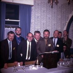 Kinsmen Committee meeting at the Cloud 9 Hotel Clinton 1970