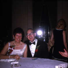 John & Irene enjoying an evening Aug 71