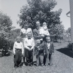 John Anstett & Family Clinton Aug 1958