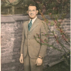 John, picture believed to be in Dundas in the late 40's