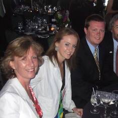 John, Alison, Katie, and Chris at the Crystal Awards in Chicago (2009)
