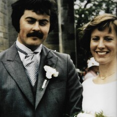 John and Alison's wedding (1980)