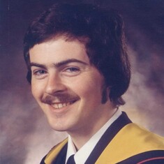 John's Bachelor of Science graduation photo