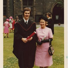 I think mum was fed up going to graduations (3 sons, all with an early alphabet surname)