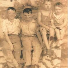 Duff boys, Rockaway Beach, NY 1942 or 43.