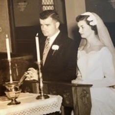 JBD and Helen Mezzonotti get married Oct. 8, 1955