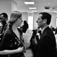 John and me at civil society preparatory meeting for HLD, New York 2013