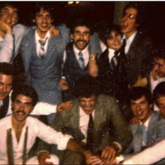 St. John's University Beta Epsilon Rho fraternity formal circa 1980.  Courtesy Keith Warhola