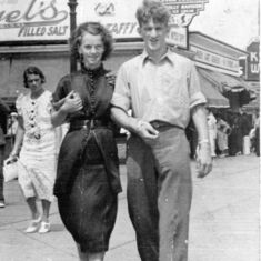 John's Parents, John von Colln and Margret Moser at about 15/17yrs old
