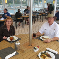 Cruise Europe 2008 - Lunch on the Regent Voyager
