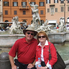 Cruise Europe 2008 - Rome - Piazza Navona, Fountain of Neptune