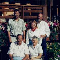 At Family Reunion at Grouse Mountain Lodge, Whitefish, Montana 2001