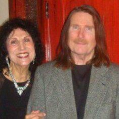 John with Virginia Garland, 2014