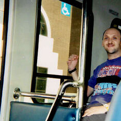 John on Metro Bus