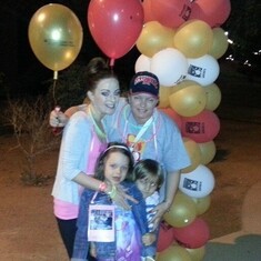 Light the Night for Dad and Ashley against leukemia/lymphoma