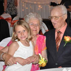 Nicole, Grandma and Grandpa 4-2010