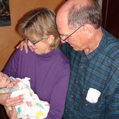 MeMa and Papa with grandson