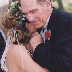 Forever Young, Dance with Dad on our wedding day (8-31-2003)