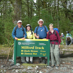 Milfoar Track NZ with Kathie and Don Dolce