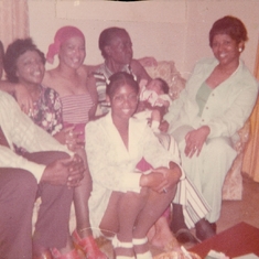 The family at our late great aunt house, Ms. Adlean Stipes (aka Tonti).
