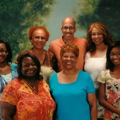 Auntie Mildred & her nephew Marvin Daniels & his Family.