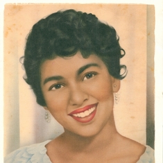 My beautiful mom and my dads first love. Mildred Martha Johnson.