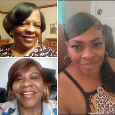 Aunt Esther daughters & Uncle June niece’s Nadine , Vanessa, & Sherise 