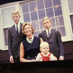 John's family in 1964