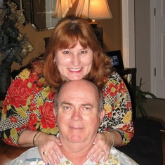 Yvette and John in Memphis at Thanksgiving !!!  Two Heads Are Better Than One !!!