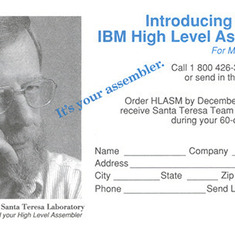 IBM Assembler order form