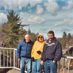 Dad with Sharon and Chuck