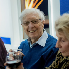 John Coote celebrating his 80th Birthday