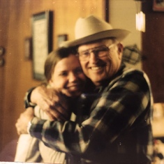 Grandpa always hugged with everything he was, and gave everything he had.