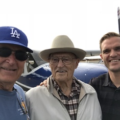 Kirk, John, and Bruce at Harris Ranch