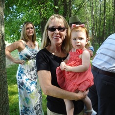 Therese & Great Niece Haley