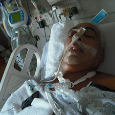 January 2009 - the beginning of Kenny's fight for his life.  Due to his condition a trachea was necessary.
