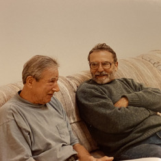 John with longtime friend, Eric Heinemann