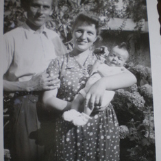 Mom, Dad and baby George
