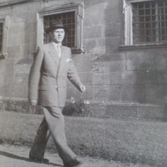 Dad - young man in Germany