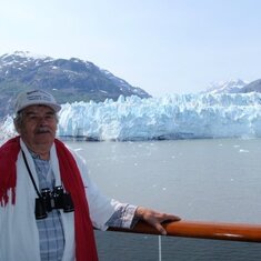 Dad on Alaskan Cruise