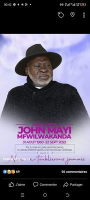 John Luvuvamu MAYI MFWILWAKANDA