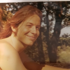 I believe this was 1972, 4th of July. We were at hippie hollow.